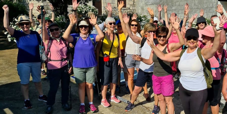 Guided group walking holidays in Croatia