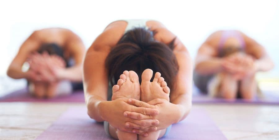 Yoga helps with flexibility