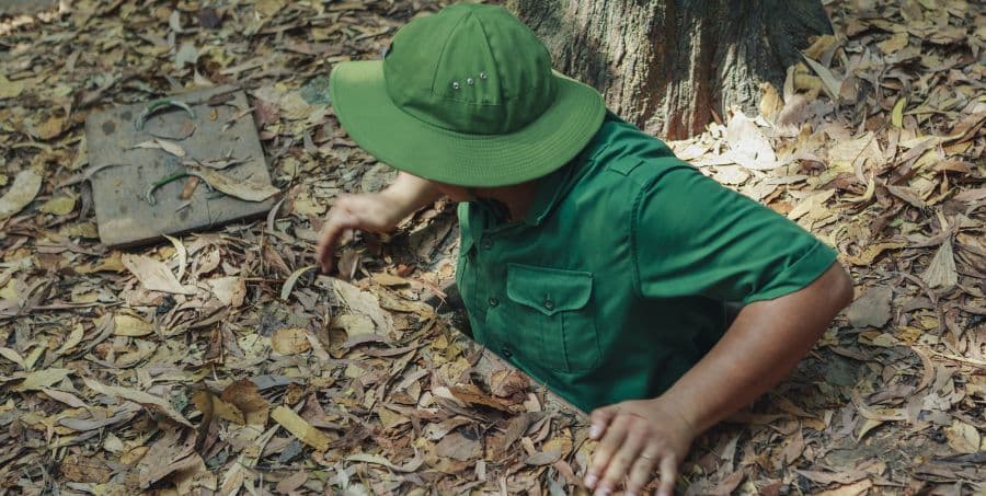 Guided tour of Cu Chi Tunnels